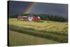 Ohio Farm Rainbow-Galloimages Online-Stretched Canvas