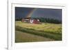 Ohio Farm Rainbow-Galloimages Online-Framed Photographic Print