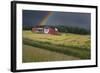 Ohio Farm Rainbow-Galloimages Online-Framed Photographic Print