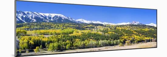 Ohio Pass and the Castels, Colorado, USA-Terry Eggers-Mounted Photographic Print