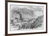 Ohio Regiment on Train Ambushed by Confederates in Vienna Virginal-Frank Leslie-Framed Premium Giclee Print