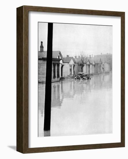 Ohio River Flood, 1937-Science Source-Framed Giclee Print