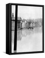 Ohio River Flood, 1937-Science Source-Framed Stretched Canvas