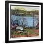 "Ohio River in April," April 15, 1961-John Clymer-Framed Giclee Print