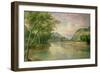 Ohio River Near Marietta, 1855-Pratt-Framed Giclee Print