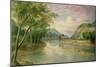 Ohio River Near Marietta, 1855-Pratt-Mounted Giclee Print