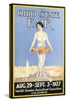 Ohio State Fair Poster, Columbus-null-Stretched Canvas