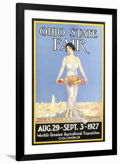 Ohio State Fair Poster, Columbus-null-Framed Art Print