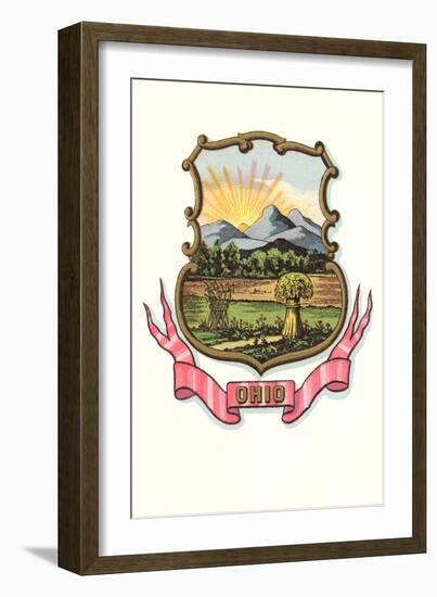 Ohio State Seal-null-Framed Art Print