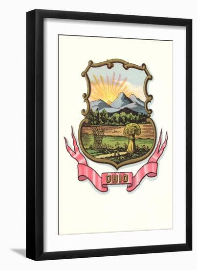 Ohio State Seal-null-Framed Art Print