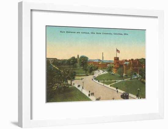 Ohio State University, Columbus, Ohio-null-Framed Art Print