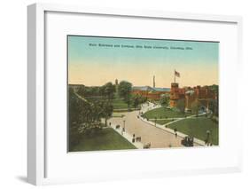 Ohio State University, Columbus, Ohio-null-Framed Art Print