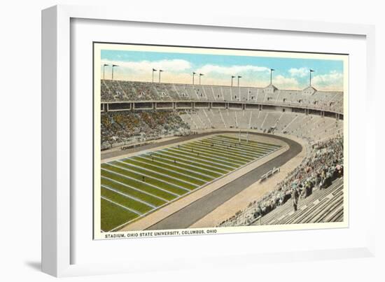 Ohio State University Stadium, Columbus-null-Framed Premium Giclee Print