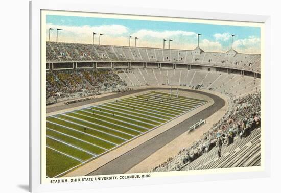 Ohio State University Stadium, Columbus-null-Framed Art Print