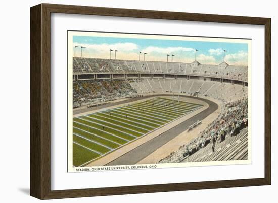 Ohio State University Stadium, Columbus-null-Framed Art Print
