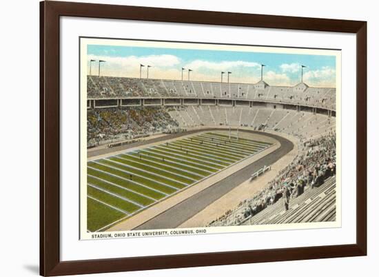 Ohio State University Stadium, Columbus-null-Framed Art Print