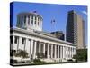 Ohio Statehouse, Columbus, Ohio, United States of America, North America-Richard Cummins-Stretched Canvas