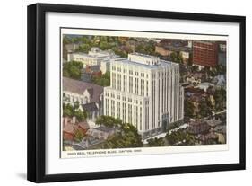 Ohio Telephone Building, Dayton, Ohio-null-Framed Art Print