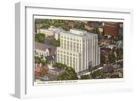 Ohio Telephone Building, Dayton, Ohio-null-Framed Art Print