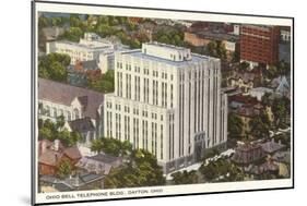 Ohio Telephone Building, Dayton, Ohio-null-Mounted Art Print