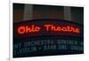 Ohio Theater marquee theater sign advertising Columbus Symphony Orchestra in downtown Columbus, OH-null-Framed Photographic Print