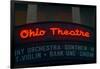 Ohio Theater marquee theater sign advertising Columbus Symphony Orchestra in downtown Columbus, OH-null-Framed Photographic Print