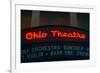 Ohio Theater marquee theater sign advertising Columbus Symphony Orchestra in downtown Columbus, OH-null-Framed Photographic Print