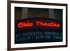 Ohio Theater marquee theater sign advertising Columbus Symphony Orchestra in downtown Columbus, OH-null-Framed Photographic Print