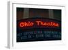 Ohio Theater marquee theater sign advertising Columbus Symphony Orchestra in downtown Columbus, OH-null-Framed Photographic Print