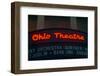 Ohio Theater marquee theater sign advertising Columbus Symphony Orchestra in downtown Columbus, OH-null-Framed Photographic Print