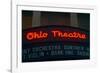 Ohio Theater marquee theater sign advertising Columbus Symphony Orchestra in downtown Columbus, OH-null-Framed Photographic Print