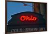 Ohio Theater marquee theater sign advertising Columbus Symphony Orchestra in downtown Columbus, OH-null-Framed Photographic Print