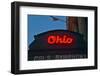 Ohio Theater marquee theater sign advertising Columbus Symphony Orchestra in downtown Columbus, OH-null-Framed Photographic Print