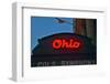 Ohio Theater marquee theater sign advertising Columbus Symphony Orchestra in downtown Columbus, OH-null-Framed Photographic Print