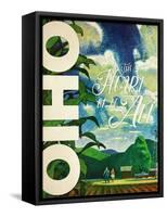 Ohio-null-Framed Stretched Canvas