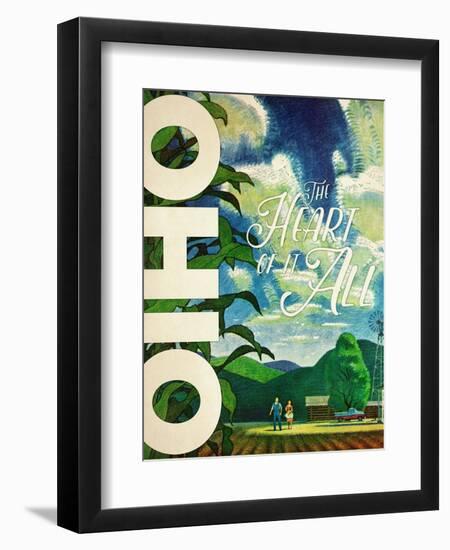 Ohio-null-Framed Premium Giclee Print