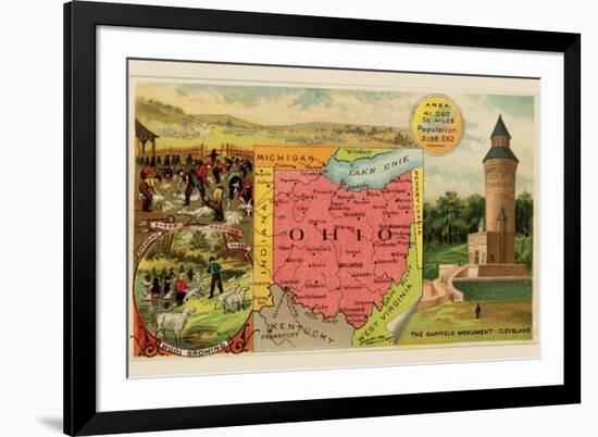 Ohio-Arbuckle Brothers-Framed Art Print