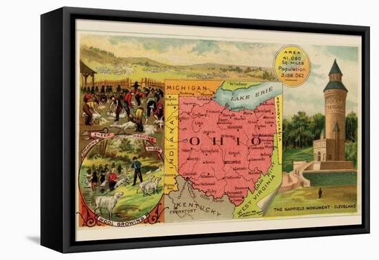 Ohio-Arbuckle Brothers-Framed Stretched Canvas