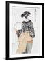 Ohisa from Takashima Teahouse-null-Framed Giclee Print