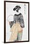 Ohisa from Takashima Teahouse-null-Framed Giclee Print