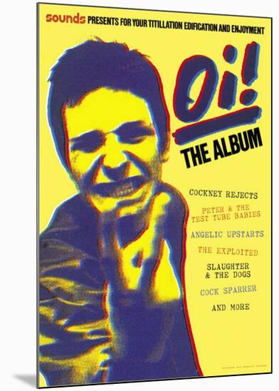 Oi-The Album-null-Mounted Poster