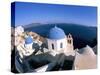 Oia (Ia), Island of Santorini (Thira), Cyclades Islands, Aegean, Greek Islands, Greece, Europe-Sergio Pitamitz-Stretched Canvas