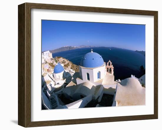 Oia (Ia), Island of Santorini (Thira), Cyclades Islands, Aegean, Greek Islands, Greece, Europe-Sergio Pitamitz-Framed Photographic Print