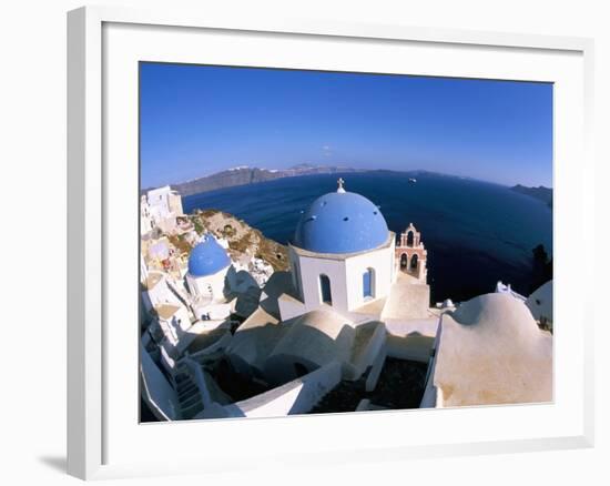 Oia (Ia), Island of Santorini (Thira), Cyclades Islands, Aegean, Greek Islands, Greece, Europe-Sergio Pitamitz-Framed Photographic Print