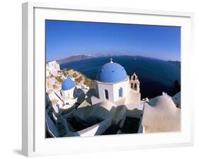 Oia (Ia), Island of Santorini (Thira), Cyclades Islands, Aegean, Greek Islands, Greece, Europe-Sergio Pitamitz-Framed Photographic Print