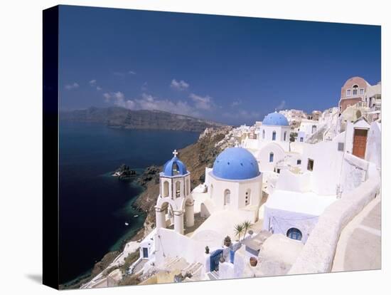 Oia (Ia), Island of Santorini (Thira), Cyclades Islands, Aegean, Greek Islands, Greece, Europe-Sergio Pitamitz-Stretched Canvas