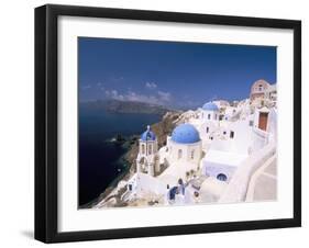 Oia (Ia), Island of Santorini (Thira), Cyclades Islands, Aegean, Greek Islands, Greece, Europe-Sergio Pitamitz-Framed Photographic Print