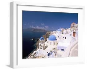 Oia (Ia), Island of Santorini (Thira), Cyclades Islands, Aegean, Greek Islands, Greece, Europe-Sergio Pitamitz-Framed Photographic Print