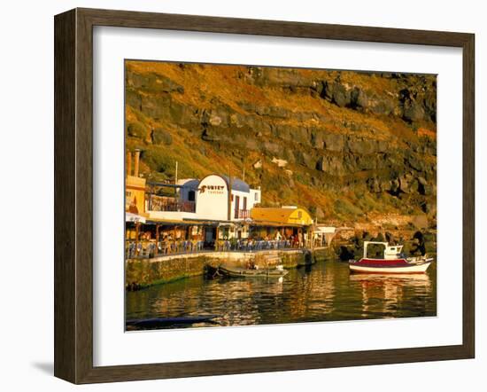 Oia (Ia), Island of Santorini (Thira), Cyclades Islands, Aegean, Greek Islands, Greece, Europe-Sergio Pitamitz-Framed Photographic Print