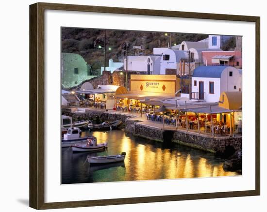 Oia (Ia), Island of Santorini (Thira), Cyclades Islands, Aegean, Greek Islands, Greece, Europe-Sergio Pitamitz-Framed Photographic Print